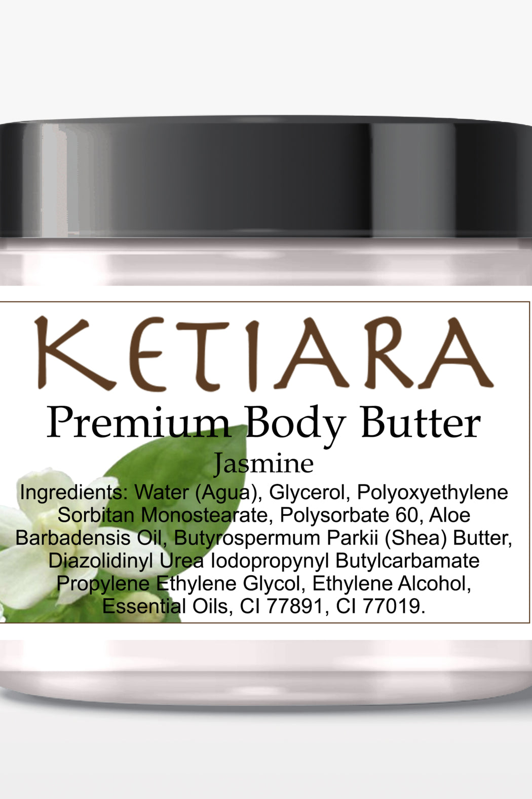 Scented Shea Body Butter Infused with Aloe Vera, 120 ml