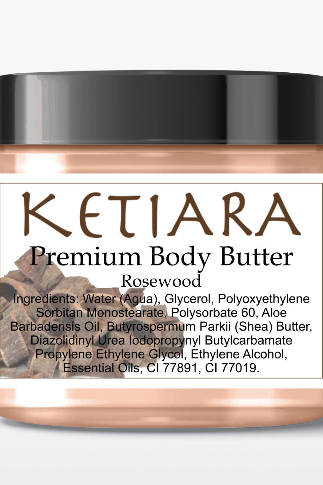 Scented Shea Body Butter Infused with Aloe Vera, 120 ml