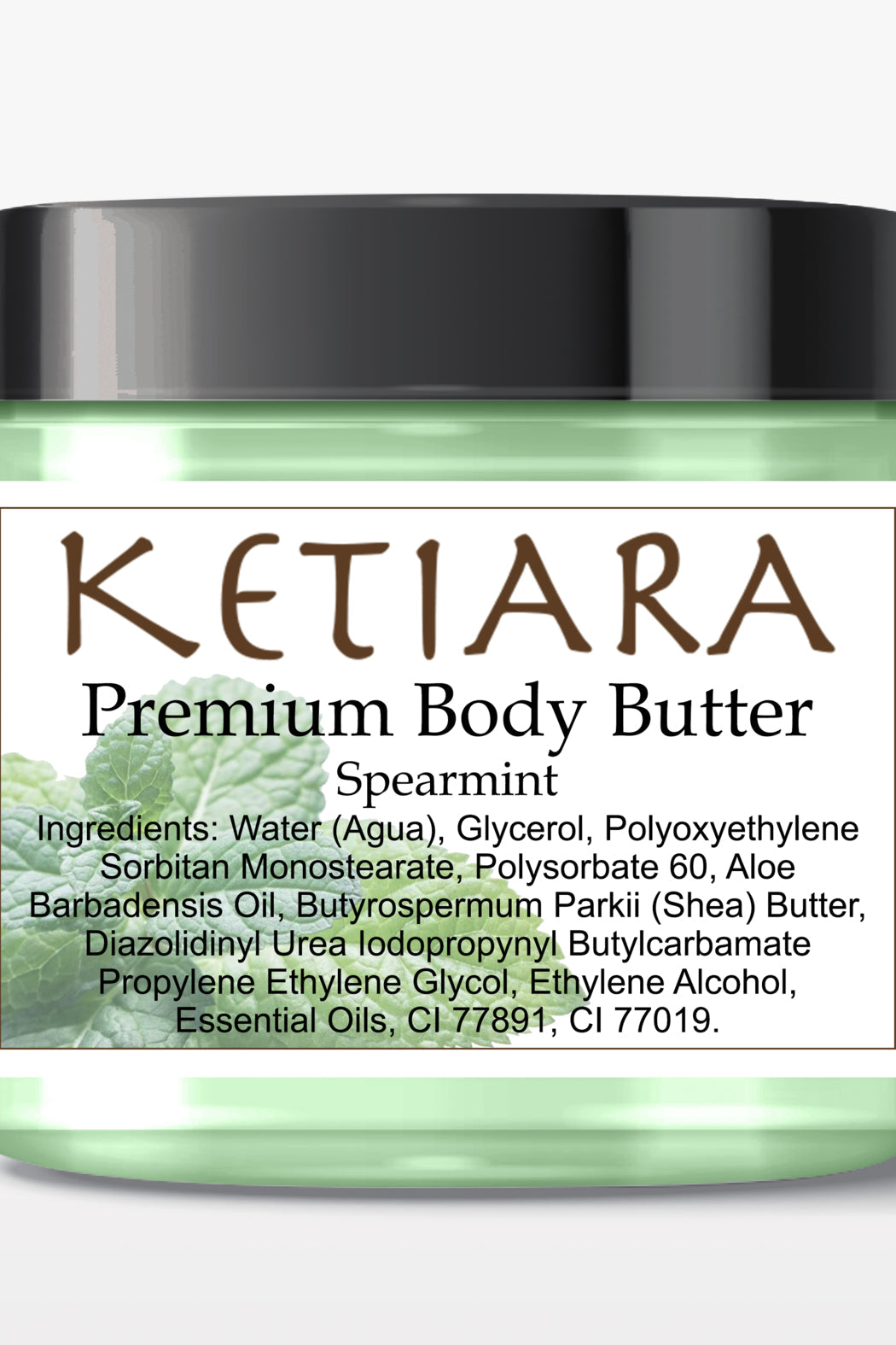 Scented Shea Body Butter Infused with Aloe Vera, 120 ml