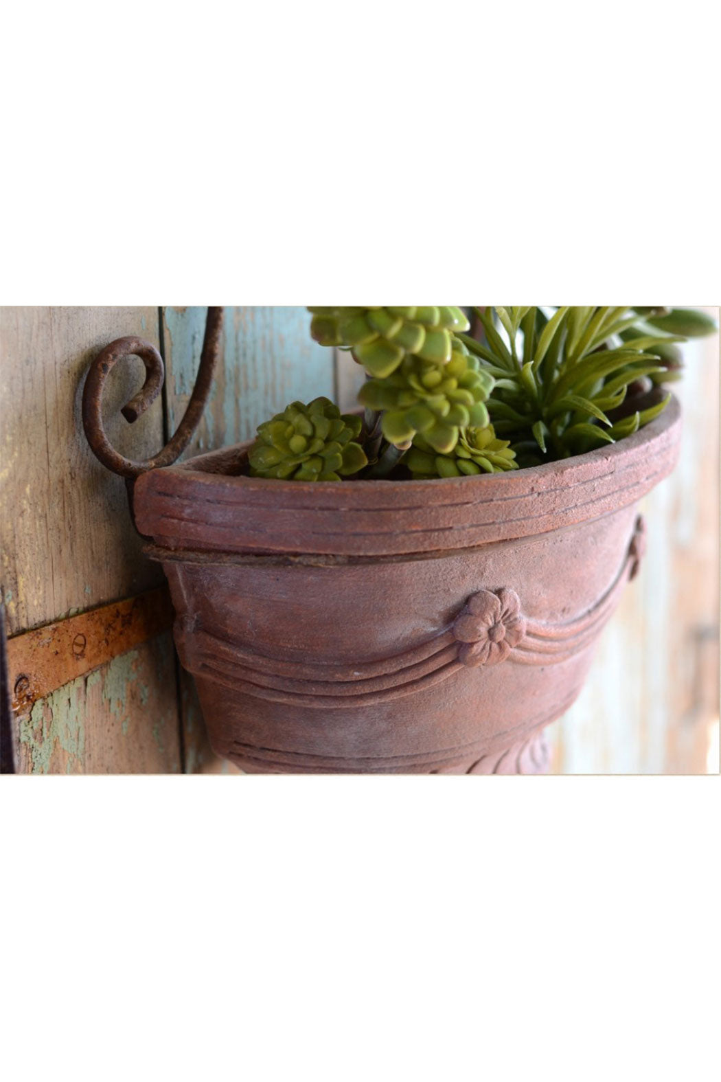 Scrolled Wall Planter