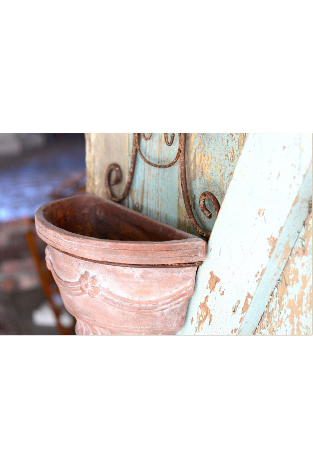 Scrolled Wall Planter