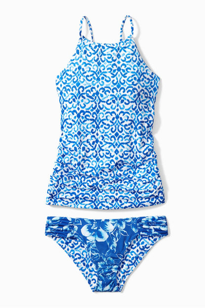 Scrolls Reversible Shirred Hipster