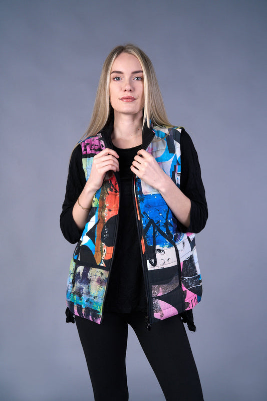 Artiste Reversible Puffer Vest