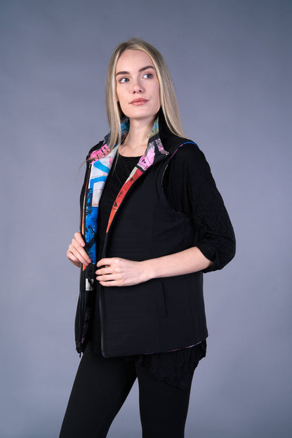 Artiste Reversible Puffer Vest