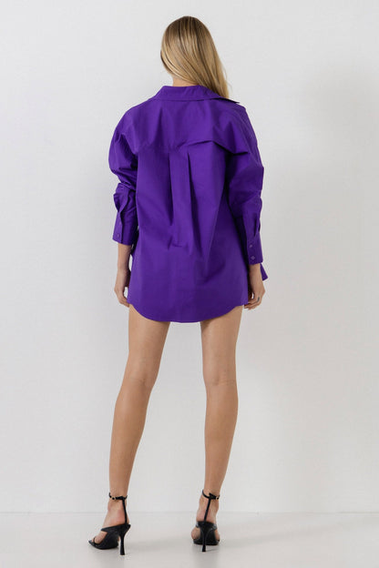 Shirt Collar Blouse