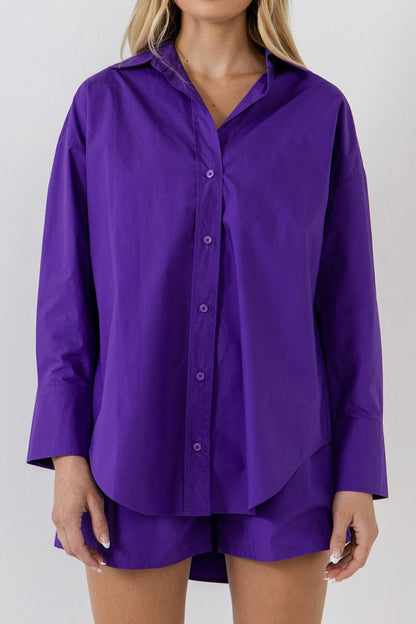 Shirt Collar Blouse