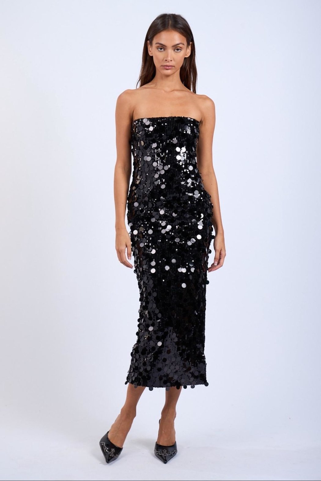 Sequin Tube Dress