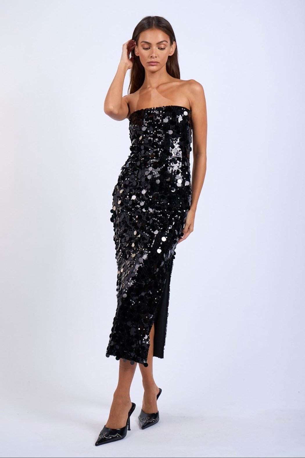 Sequin Tube Dress