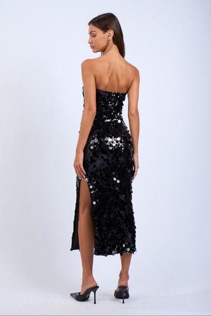 Sequin Tube Dress