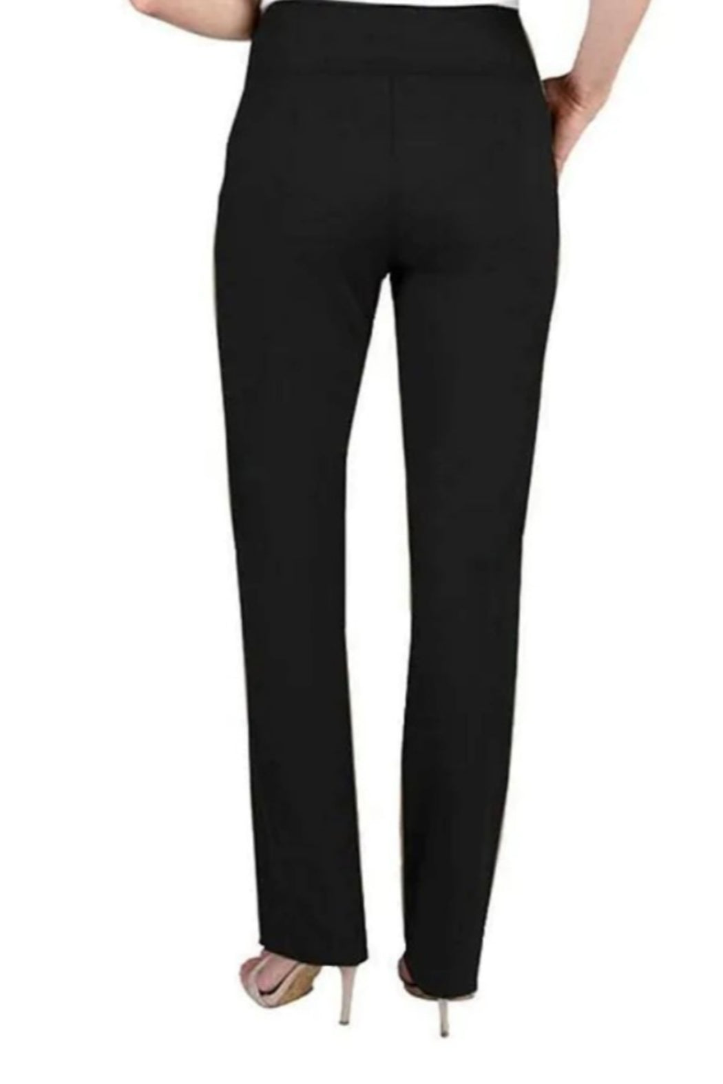 Slimsation® by Multiples Relaxed Leg Pull-On Pants