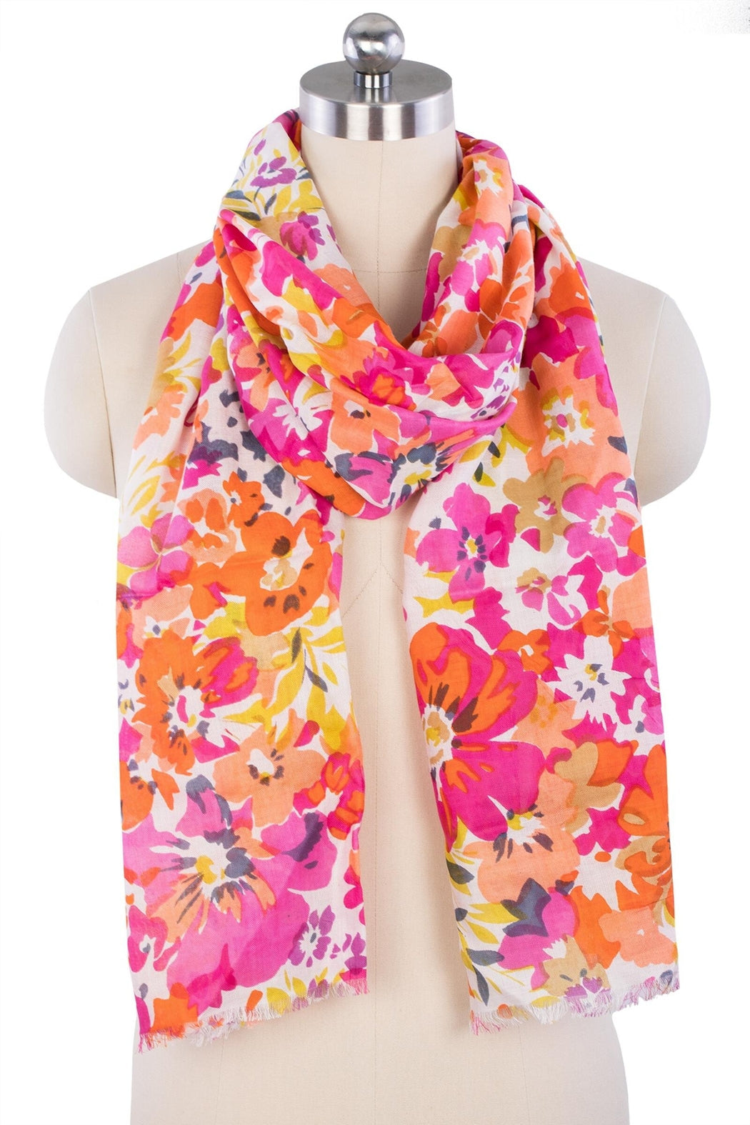 Flower Garden Scarf Set