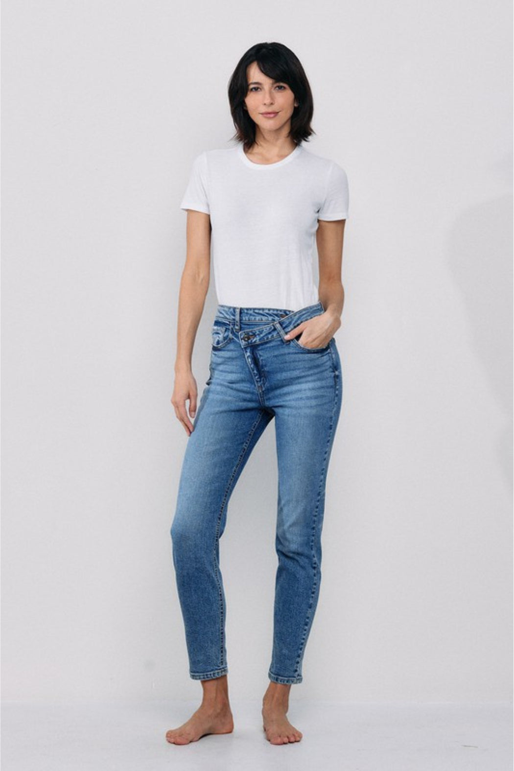 Slim Crossover Jeans