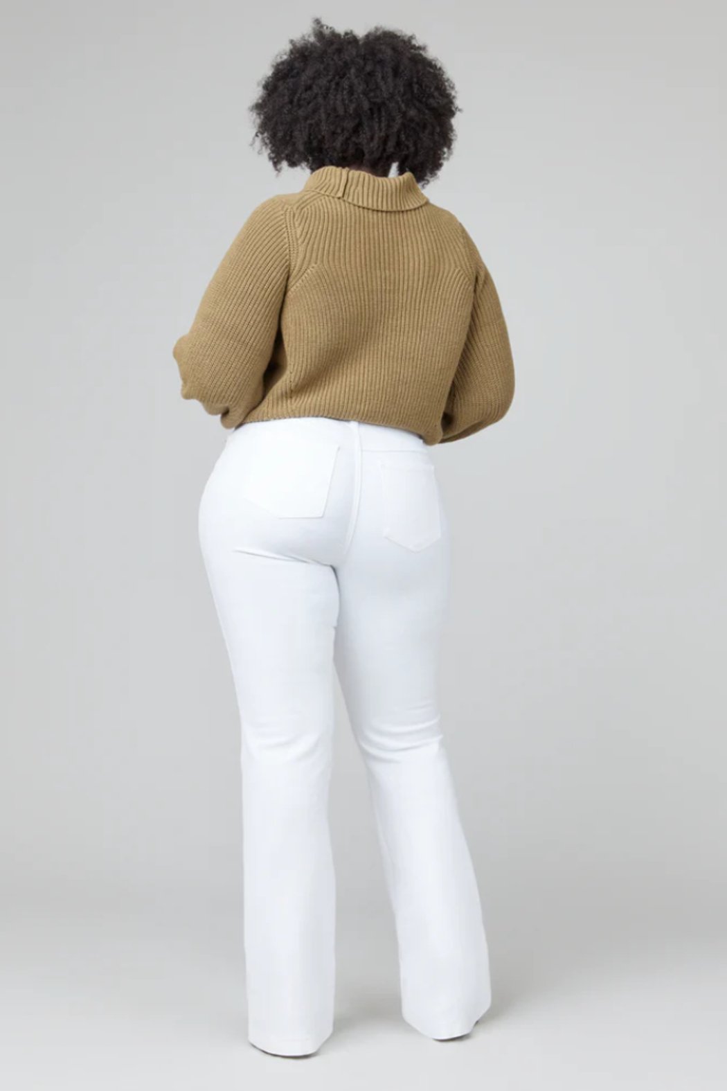 Spanx White Flare Jeans