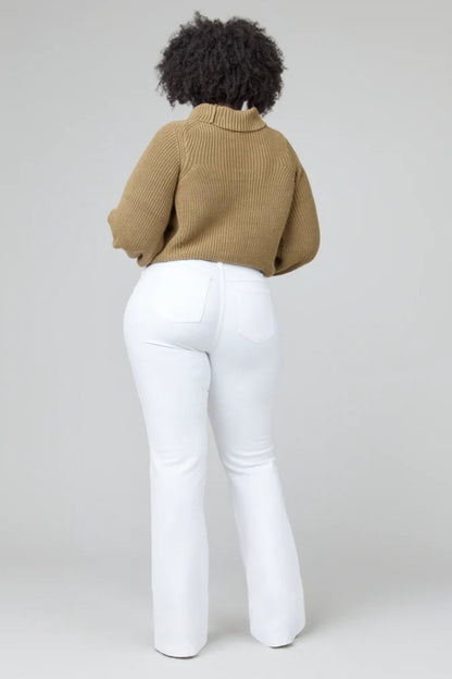 Spanx White Flare Jeans