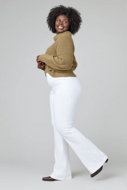 Spanx White Flare Jeans