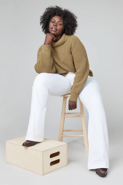 Spanx White Flare Jeans