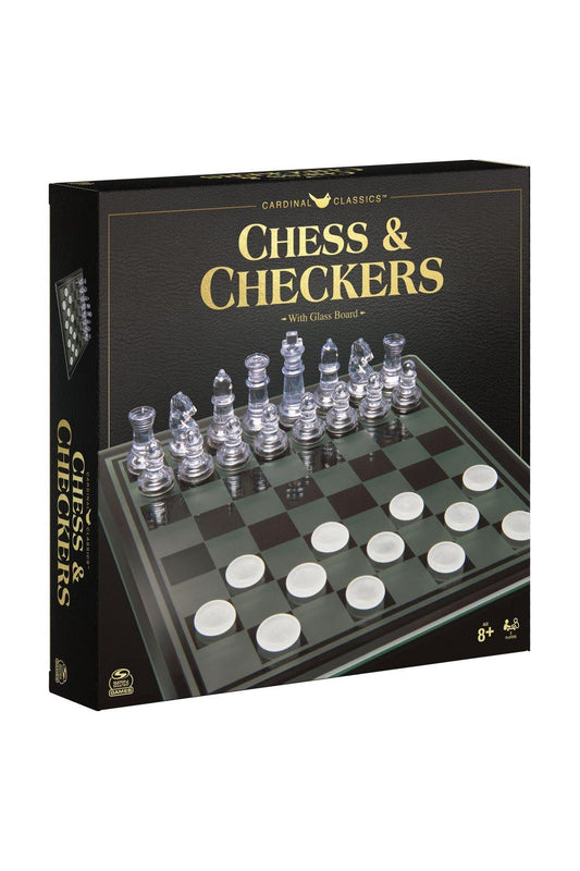 Chess And Checkers In Glass