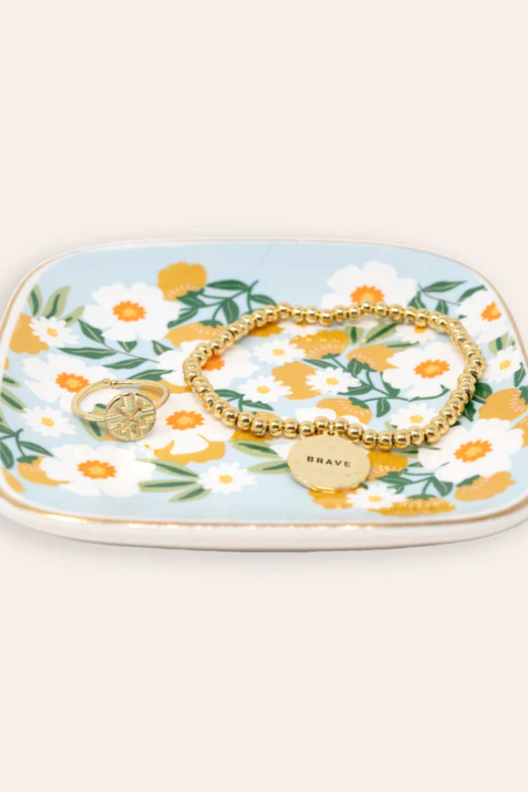 Square Ceramic Trinket Tray