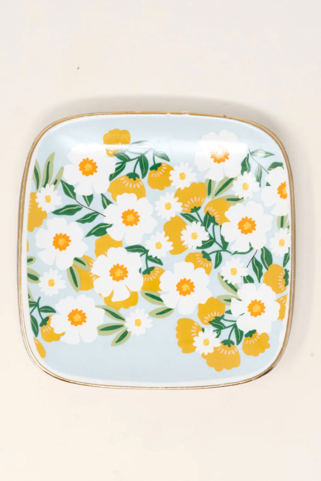 Square Ceramic Trinket Tray