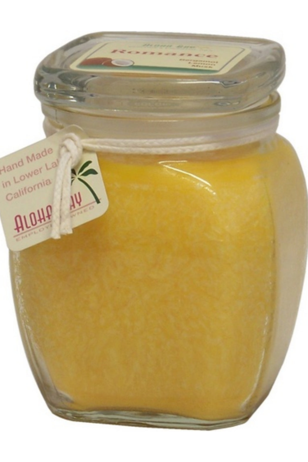Square Top Jar Aloha Bay Candle