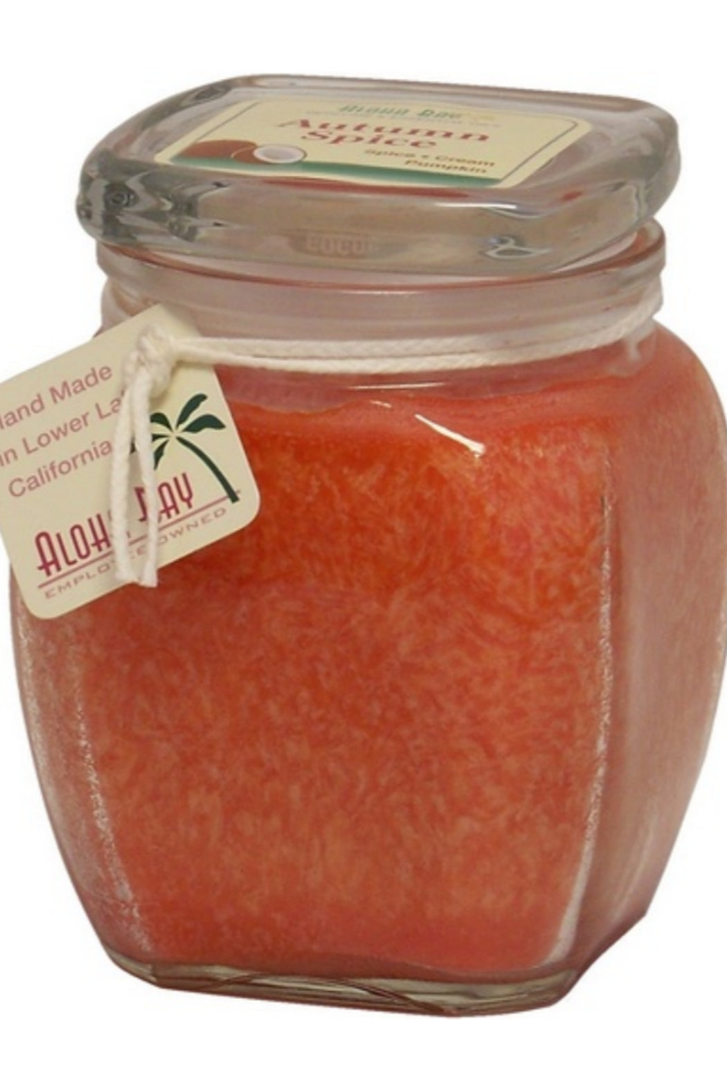 Square Top Jar Aloha Bay Candle