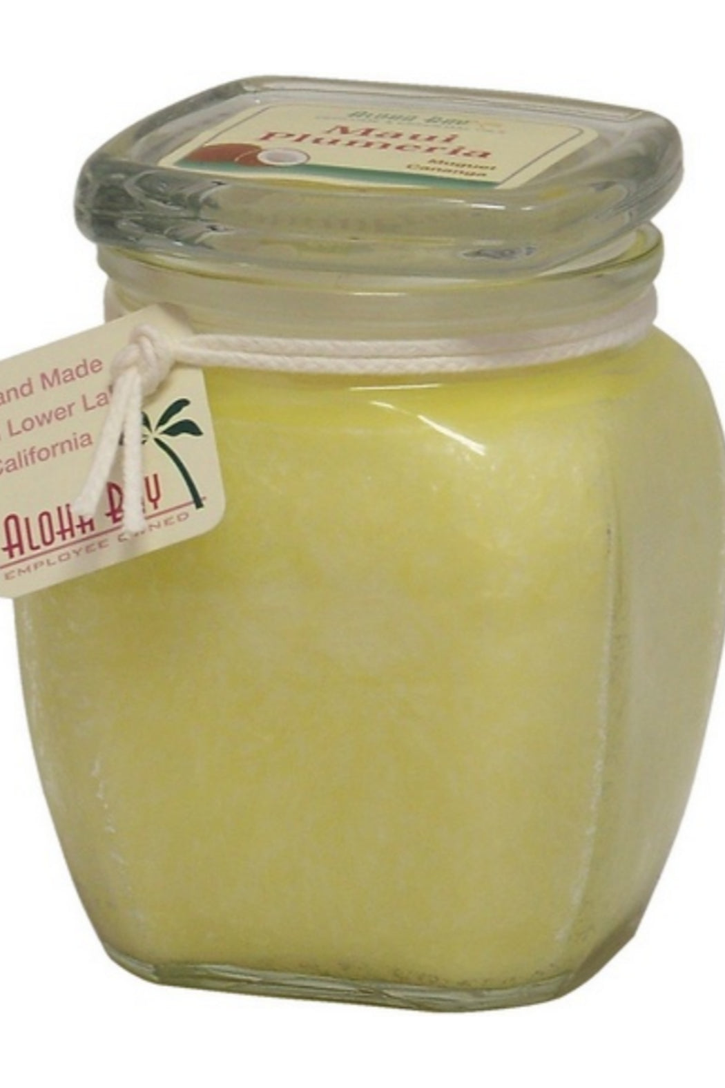 Square Top Jar Aloha Bay Candle