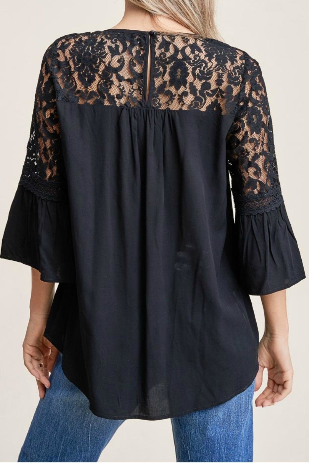 Lace Inset Top