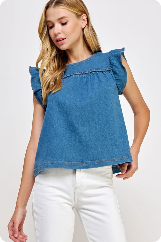 Denim Top
