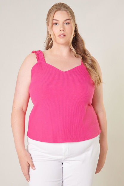 High Roller Ruffle Tank