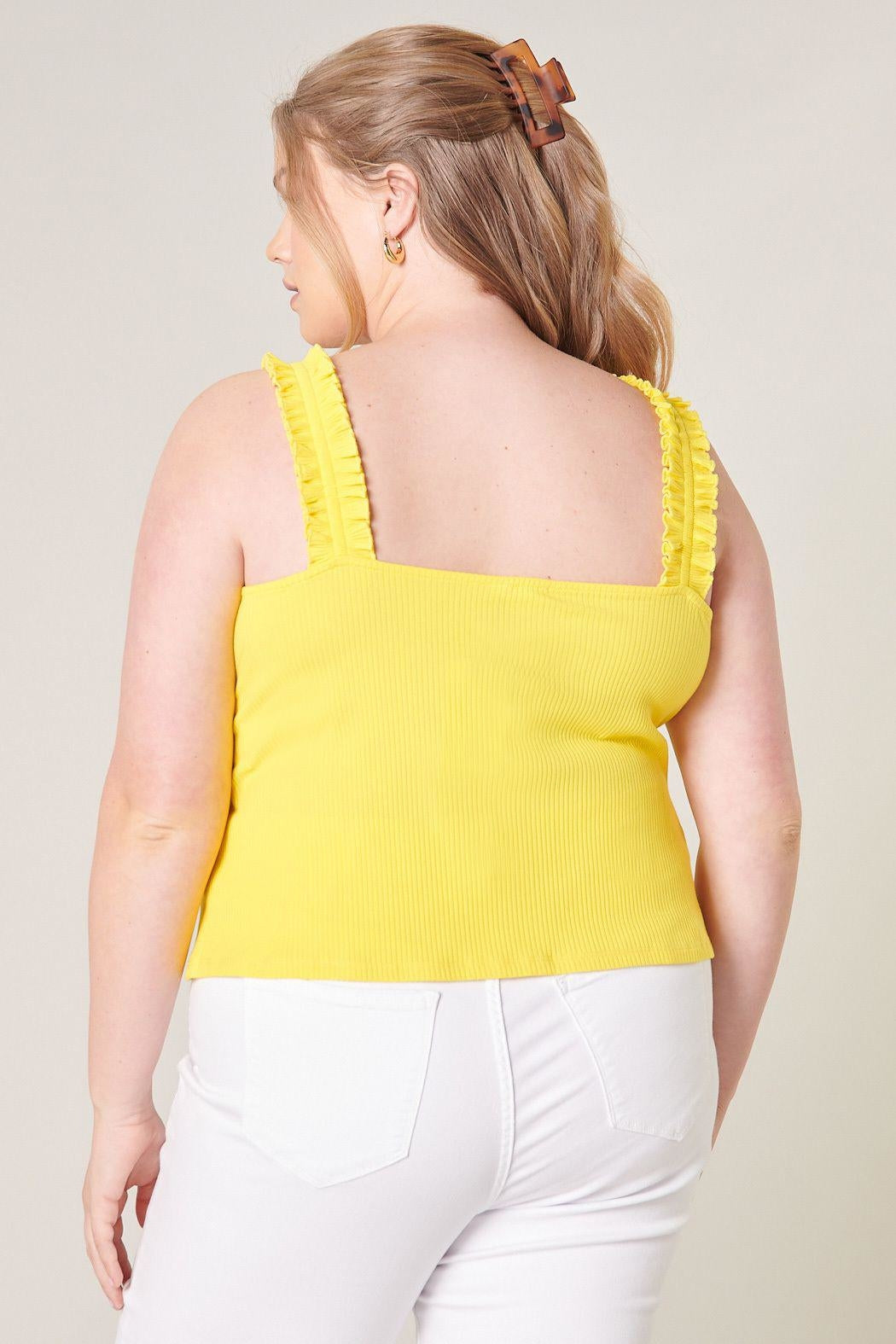 High Roller Ruffle Tank