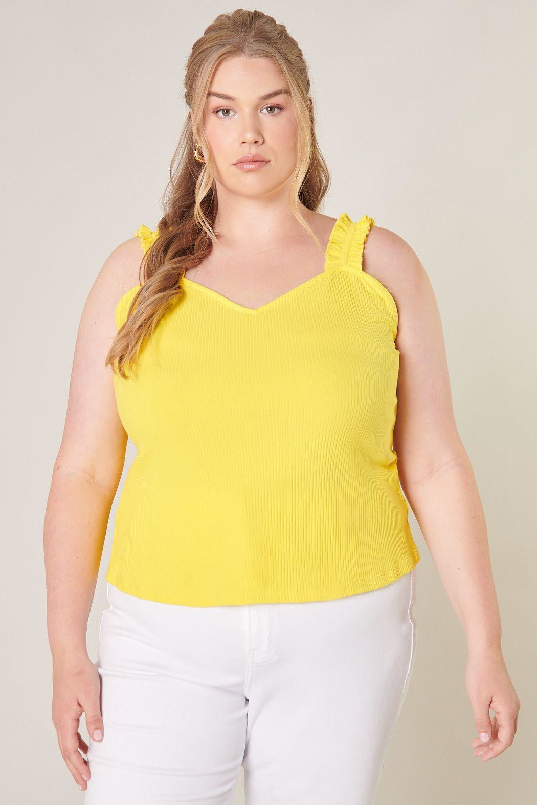 High Roller Ruffle Tank