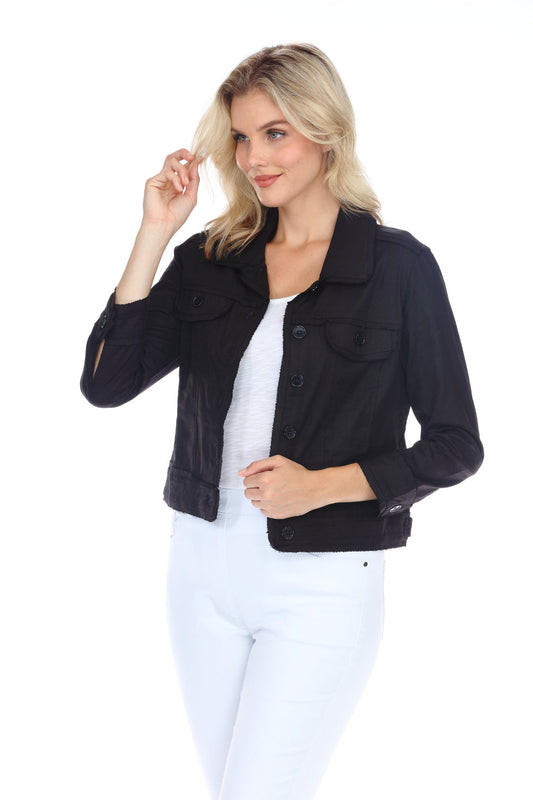Black Frayed Jacket