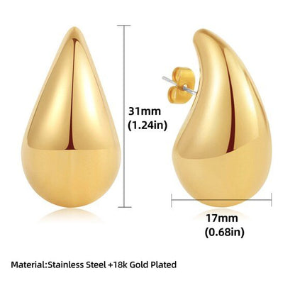 TearDrop Glam Earrings