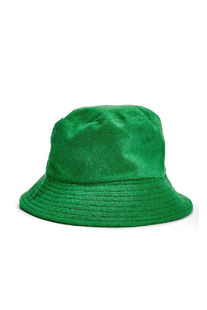 TERRY CLOTH BUCKET HAT
