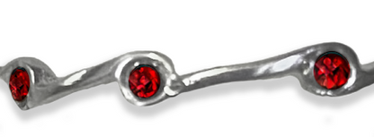 Ruby Birthstone Stacker Ring