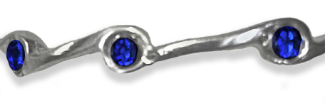 Sapphire Birthstone Stacker Ring