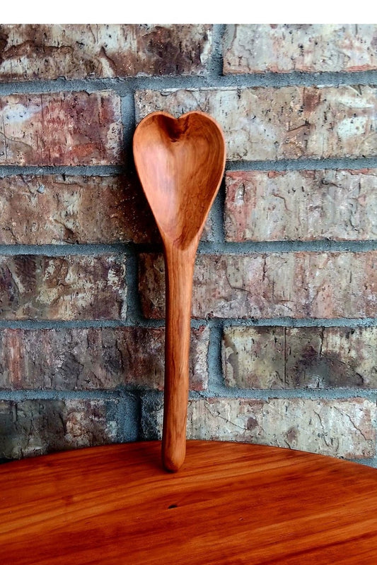 Mwiko Heart-Shaped Spoon