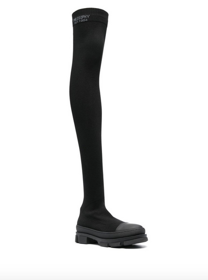 Philosophy di Lorenzo Serafini Sock-style Thigh Boots
