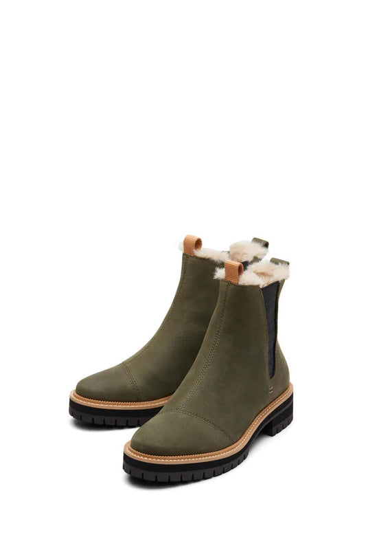 Dakota Olive Water Resistant Boot