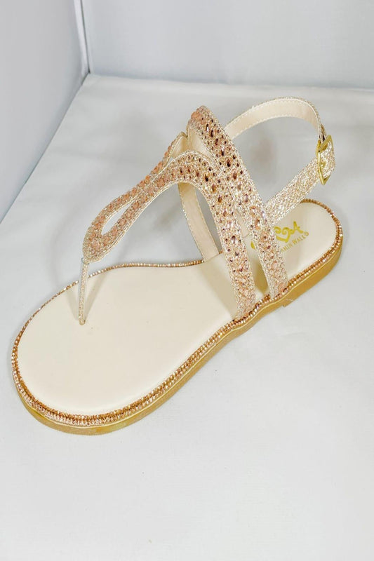 Champagne Sparkle Sandal