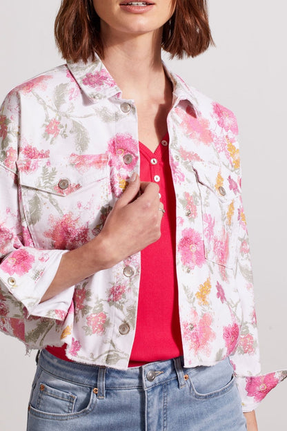 Floral Cropped Shacket