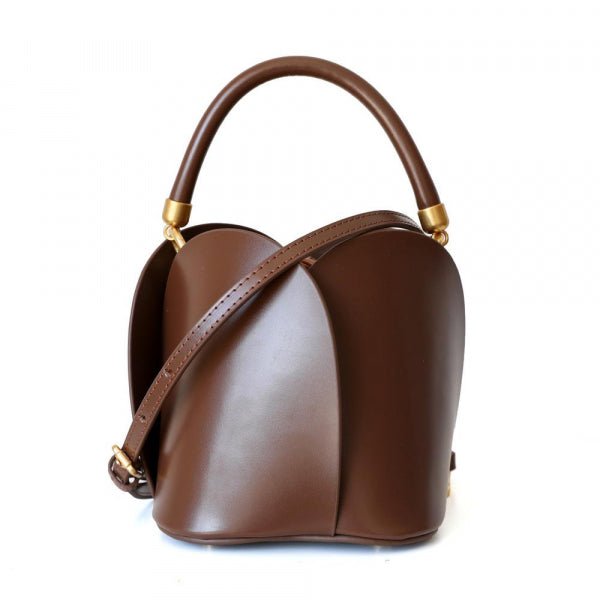 Tulip Leather Bucket