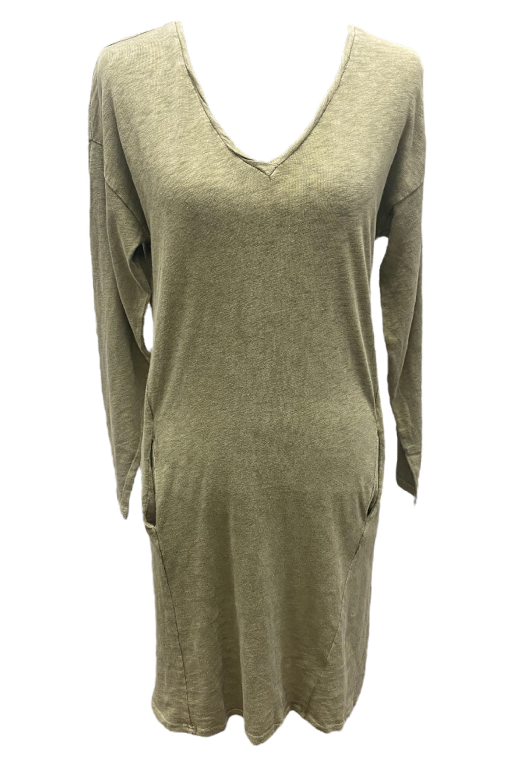 Twist Collar Dress
