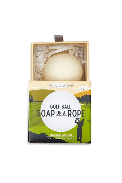 Golf Ball Soap-On-a-Roap
