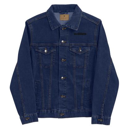 ESSNTIAL ELEMNTS Unisex Classic Denim Jacket