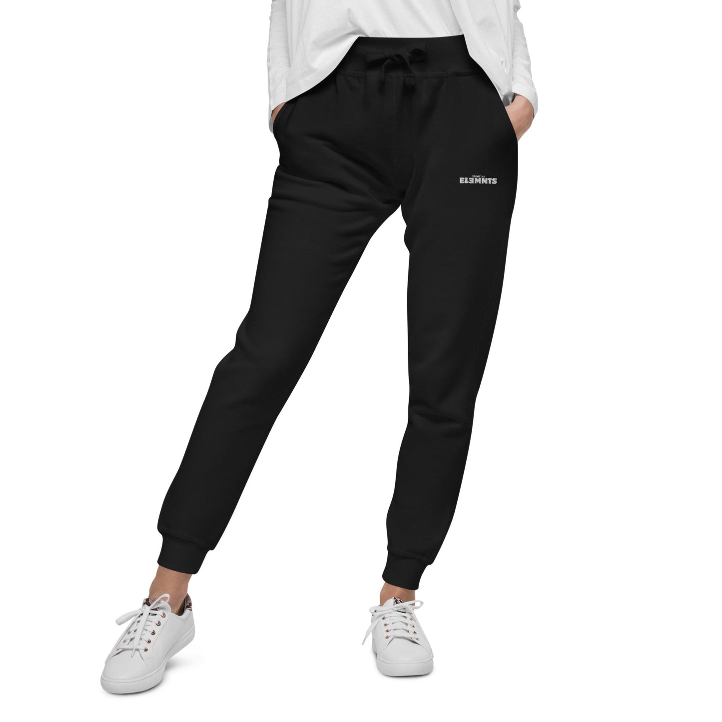 ESSNTIAL ELEMNTS Embroidered Unisex Fleece Sweatpants