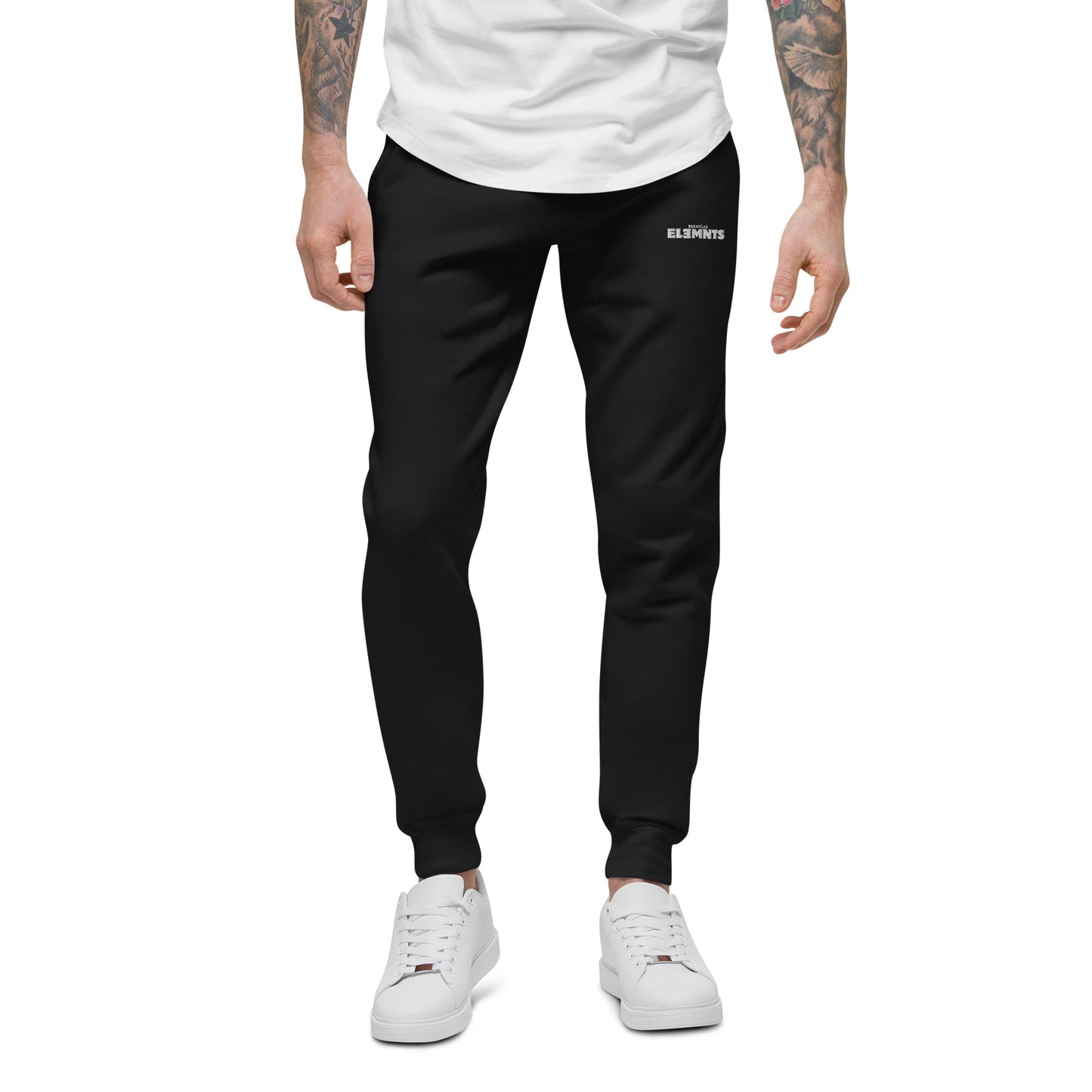 ESSNTIAL ELEMNTS Embroidered Unisex Fleece Sweatpants