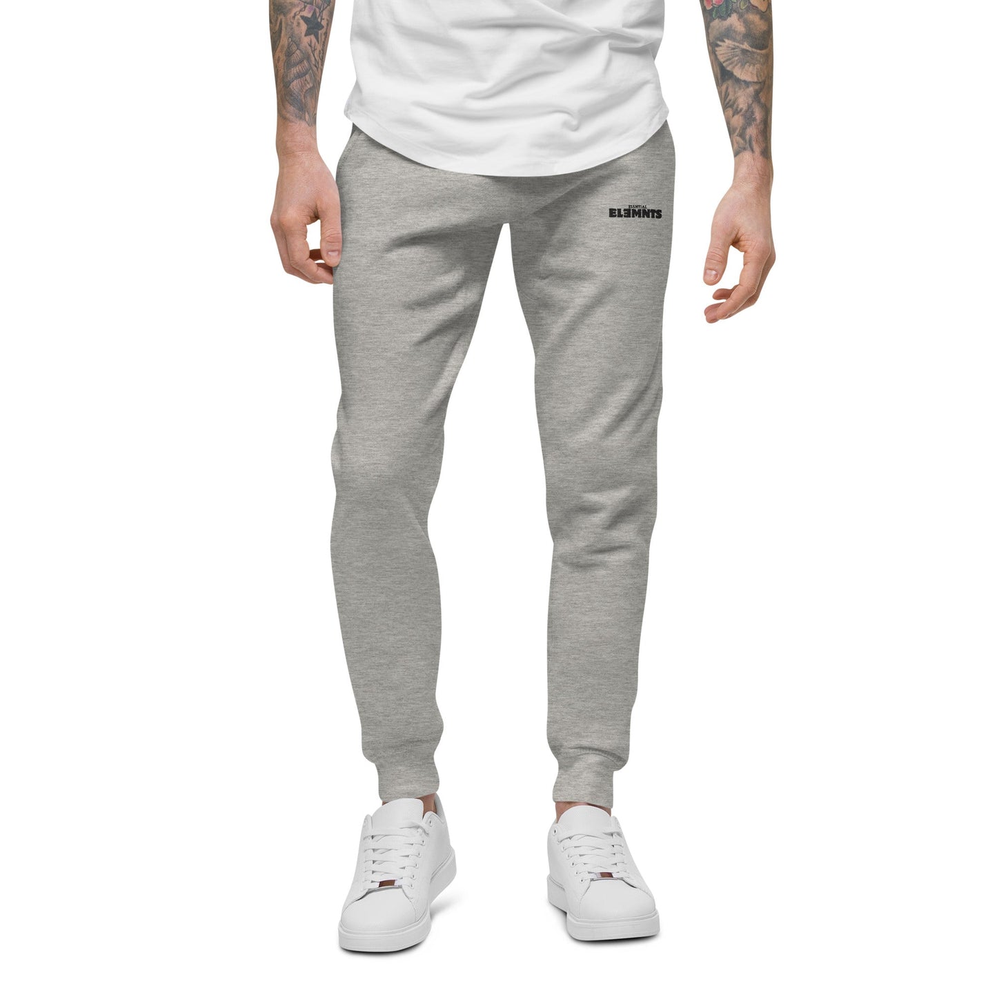 ESSNTIAL ELEMNTS Embroidered Unisex Fleece Sweatpants