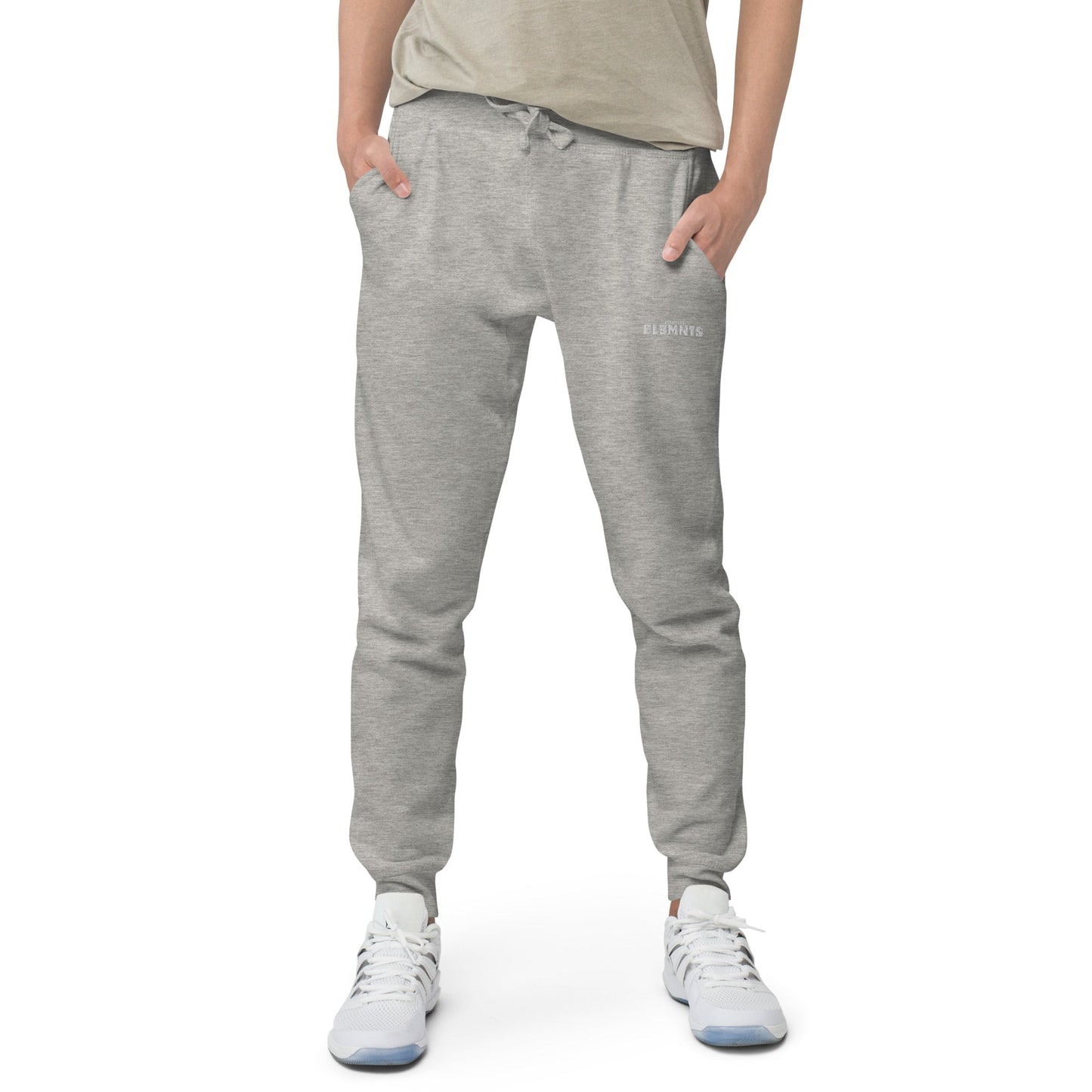 ESSNTIAL ELEMNTS Embroidered Unisex Fleece Sweatpants