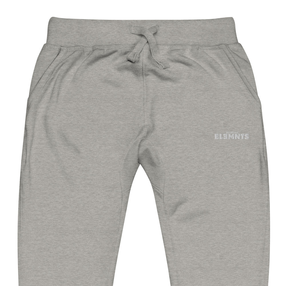 ESSNTIAL ELEMNTS Embroidered Unisex Fleece Sweatpants